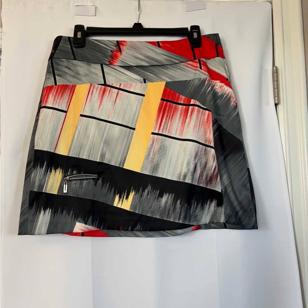 Jamie Sadock Galeria abstract print golf skort size 8